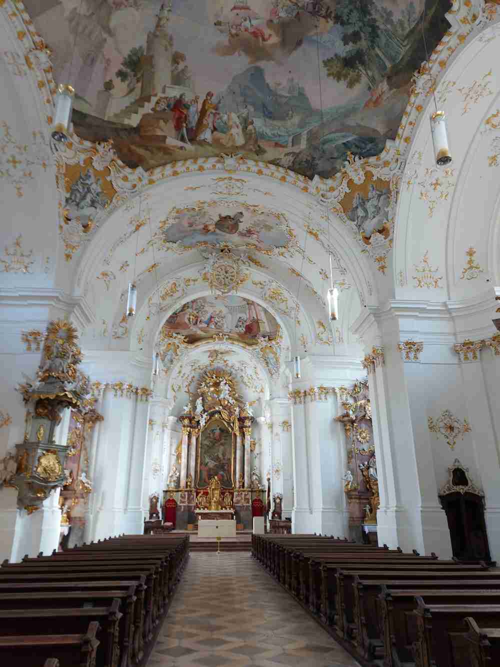 Besuch im Kloster Schäftlarn und an der Isar